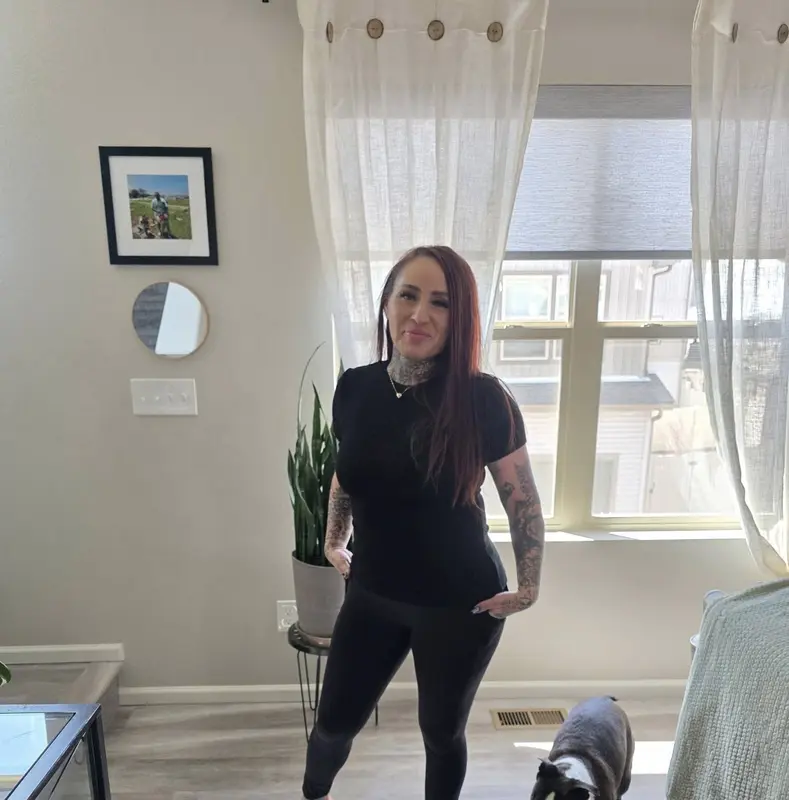 Anna at home